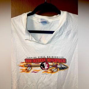 Vintage Florida Seminoles 1999 National Champions tank